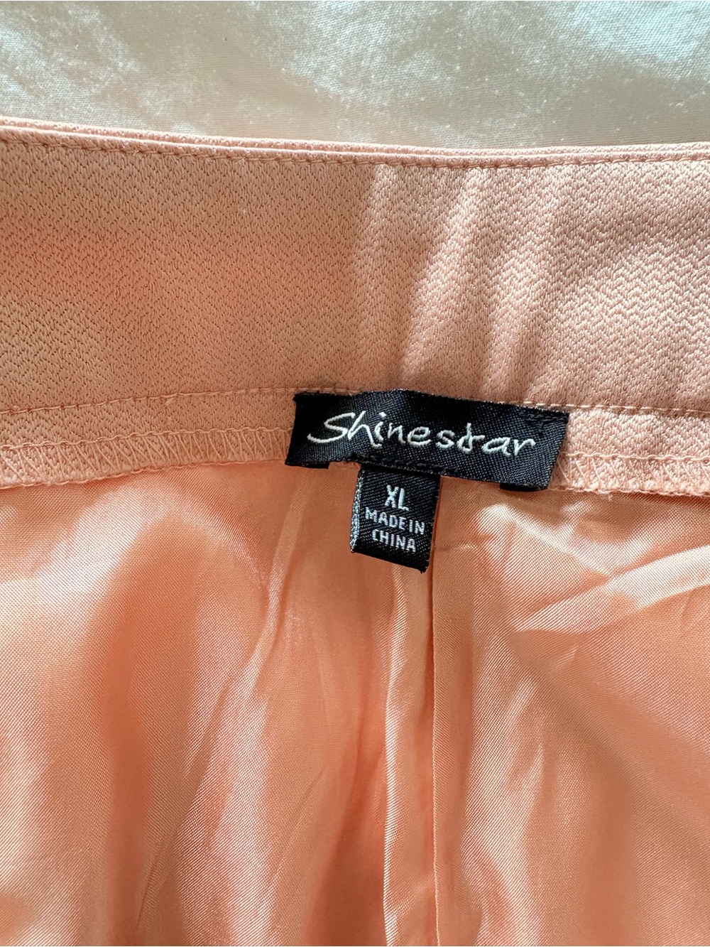 Shinestar Blush Pink Tailored High-Rise Shorts - Picture 4 of 6